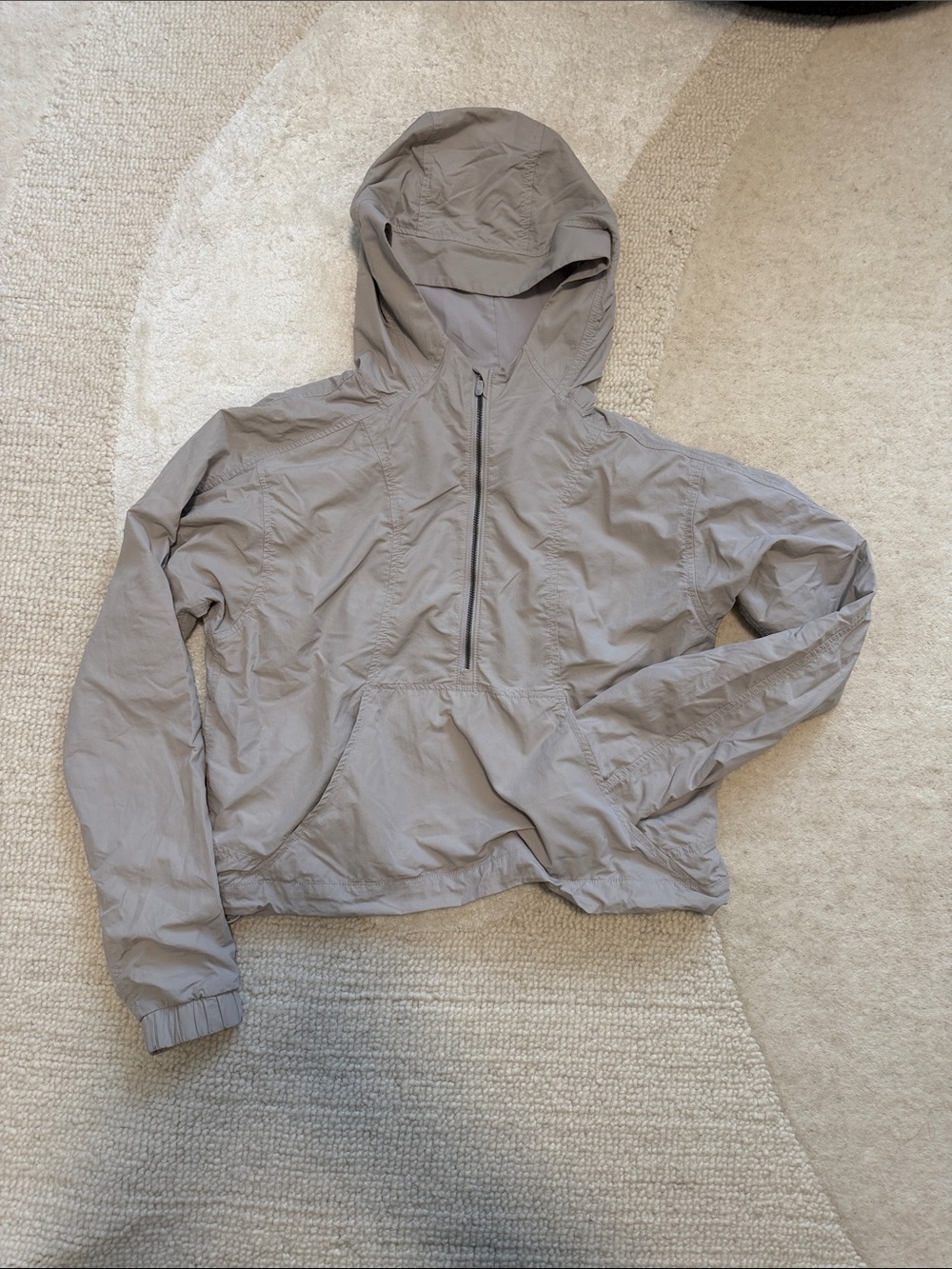 lululemon Hooded Half-Zip Windbreaker